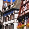 Timbered houses in Alsace