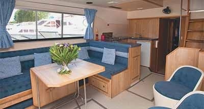 Barco Salsa A interior e salão 1010 1001 1002 Barco Salsa A