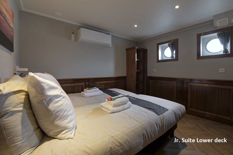 Barco Leafde Junior Suite Lower deck